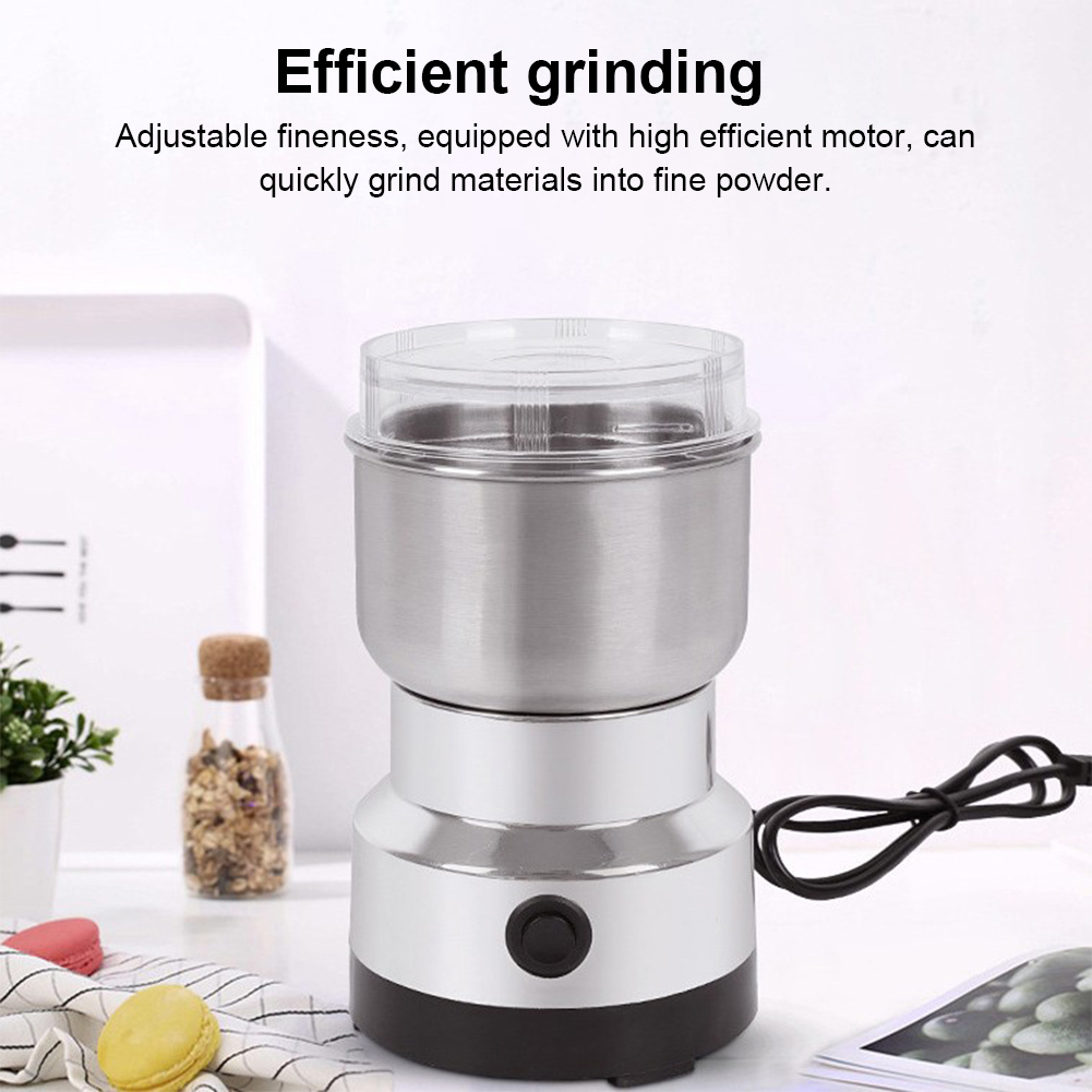 เครื่องบดกาแฟไฟฟ้า เครื่องบดเค - Coffee Bean Grinder Electric บทวิจารณ์และราคา