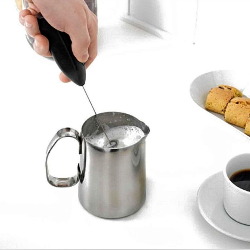 ไร้สายนม Foamer กาแฟปัด Mixer  - Electric Milk Frother Handheld บทวิจารณ์และราคา
