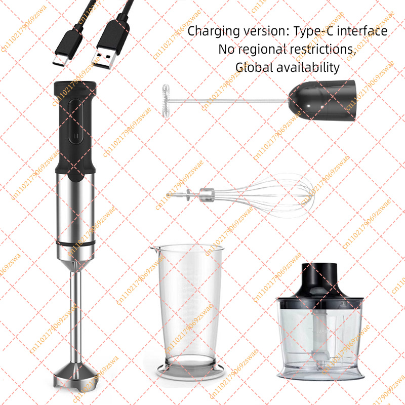 ชุดเครื่องปั่นมือและเครื่องเตร - Immersion Hand Blender Set บทวิจารณ์และราคา