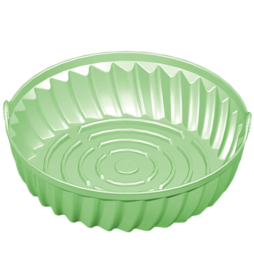 ถาดอบซิลิโคนทรงกลมสำหรับหม้อทอ - Air Fryer Silicone Pot Liner บทวิจารณ์และราคา
