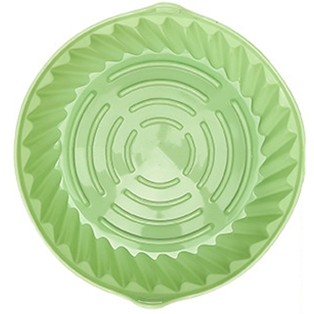 ถาดอบซิลิโคนทรงกลมสำหรับหม้อทอ - Air Fryer Silicone Pot Liner บทวิจารณ์และราคา