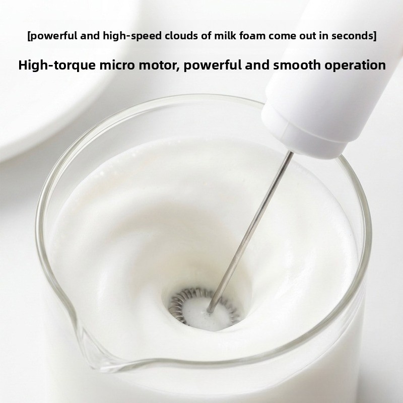 เครื่องตีฟองนมแบบมือถือสำหรับท - Electric Milk Frother Handheld บทวิจารณ์และราคา