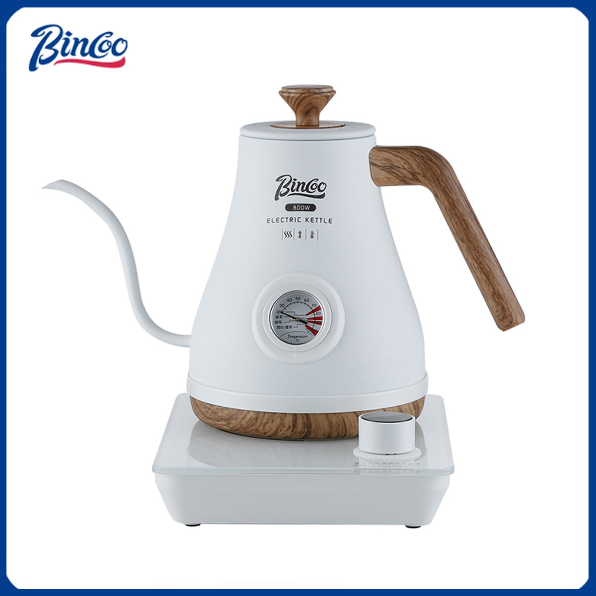 หม้อต้มกาแฟ Bincoo แบบควบคุมอุ - Electric Kettle Temperature Control บทวิจารณ์และราคา