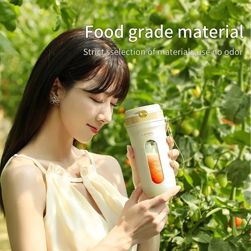 เครื่องปั่นน้ำผลไม้ไฟฟ้าแบบพกพ - Portable Blender Usb Rechargeable บทวิจารณ์และราคา