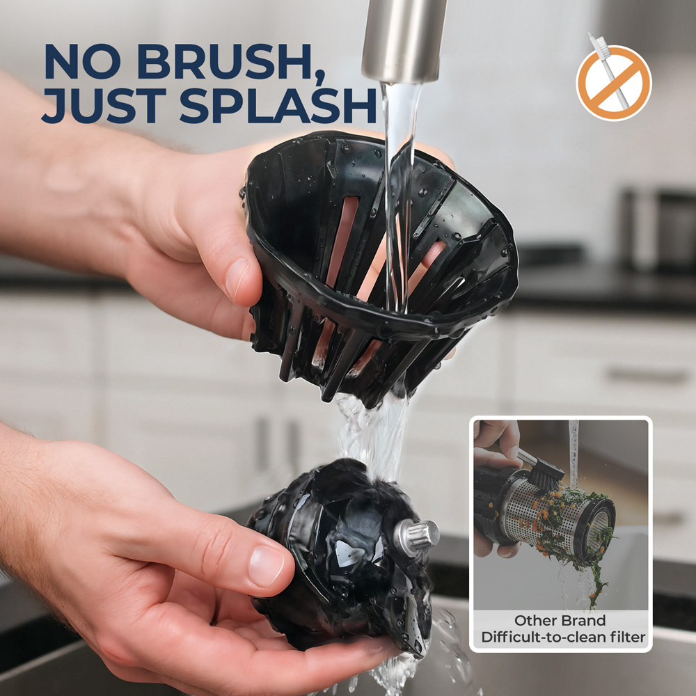 เครื่องสกัดน้ำผลไม้แบบเย็น ROU - Electric Slow Juicer Cold Press บทวิจารณ์และราคา